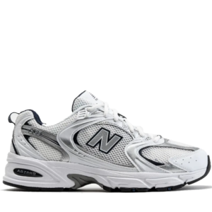 New Balance 530 White Silver Navy