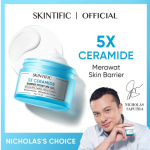 SKINTIFIC - 5X Ceramide Barrier Moisturizer Gel 30g | Cream Pemutih Wajah